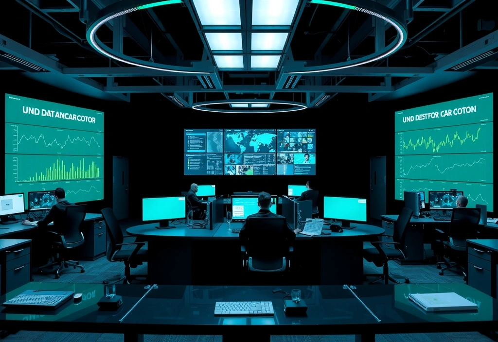 Data analysts at work